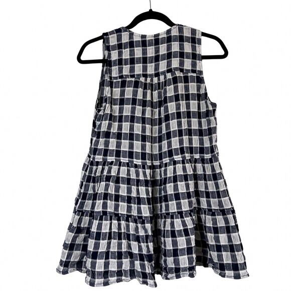 Anthropologie Pilcro Neve Tiered Blouse XS White Cotton Romantic Cottagecore - Picture 7 of 9